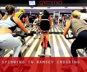 Spinning in Ramsey Crossing