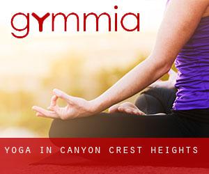 Yoga in Canyon Crest Heights