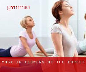 Yoga in Flowers of the Forest