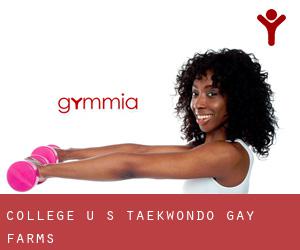 College U S Taekwondo (Gay Farms)