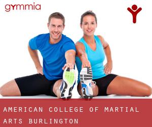 American College of Martial Arts (Burlington)