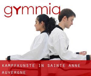 Kampfkünste in Sainte-Anne (Auvergne) Kampfkünste in Sainte-Anne (Auvergne)